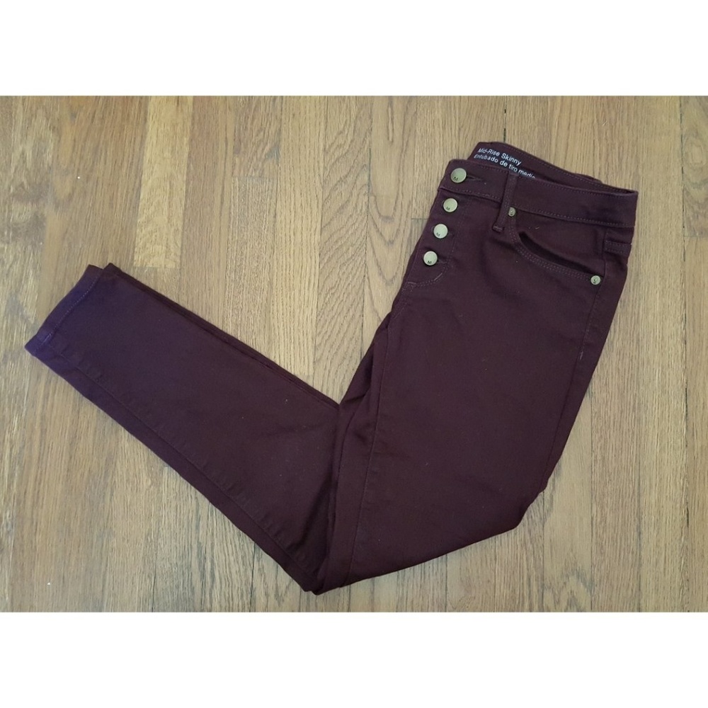 Mid Rise Skinny Jeans - Picture 2 of 3